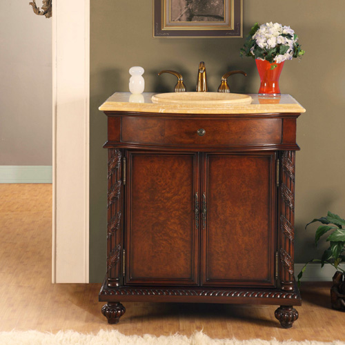 Bathroom Vanity 34 Inches Wide Simplicity by Strasser Shaker 30 in. W x 21 in. D x 34.5